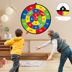 Double-sided throwing target for the youngest