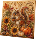 Autumn Pearl Painting Kit, Cute Pearl Painting Crafts for Adults