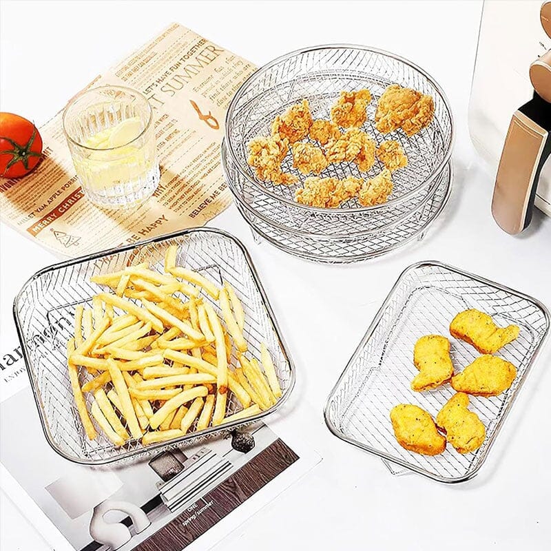 Stackable 3-layer Air Fryer Stand