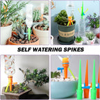 Automatic watering spike for plants – With bottle adapter