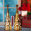 LED Cone Table Decoration Set (2 Pieces) - ShimmerCone