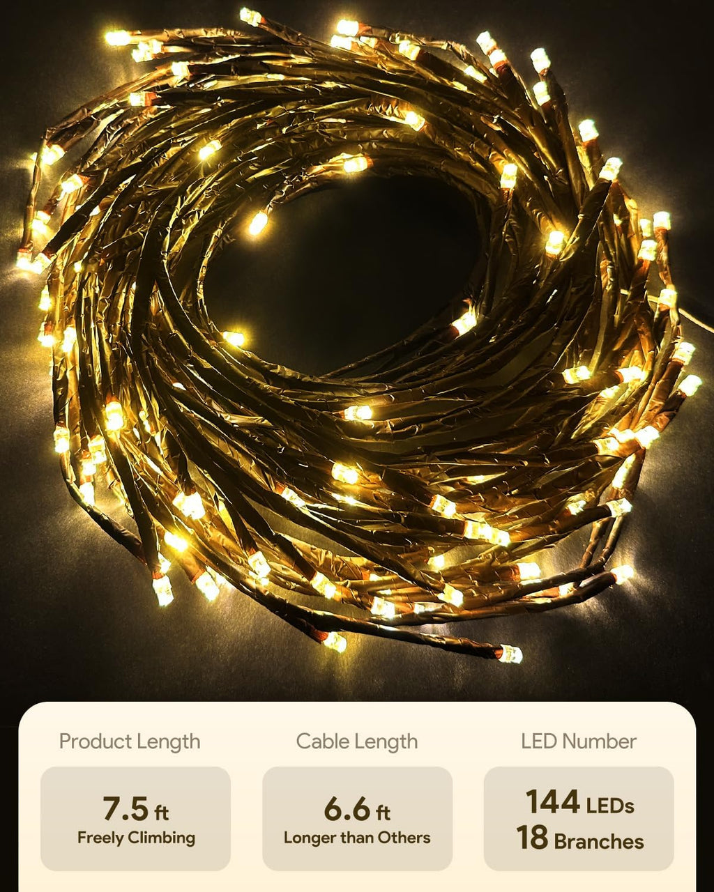 Enchanted Willow Vine Lights