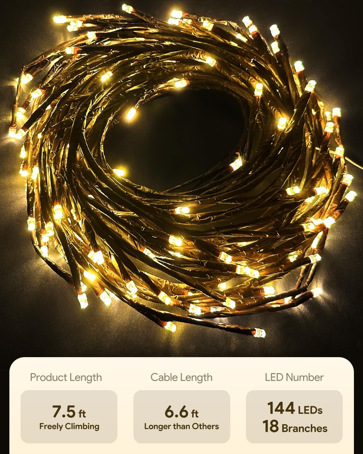 Enchanted Willow Vine Lights