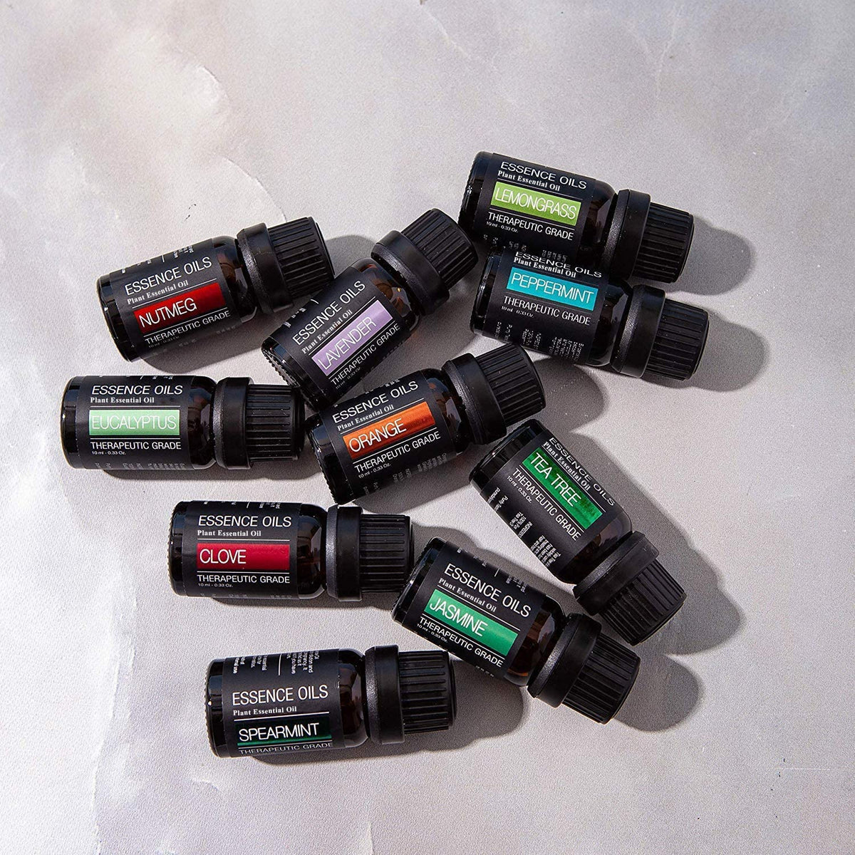 Ultrasound Diffuser & Top 10 Essential Oils - 400ml Diffuser