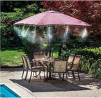 Misting System for Terrace and Garden – Cooling Spray Set for Sunshade and Pavilion
