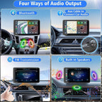 Wireless CarPlay & Android Auto 7" Touch Screen Car Stereo