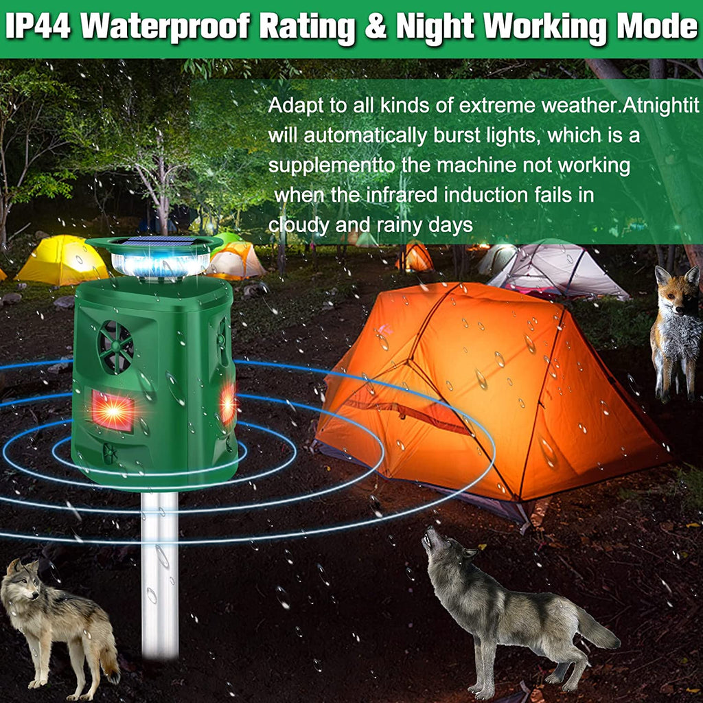 Solar Ultrasonic Repeller