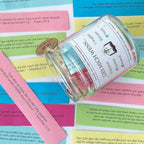 Handmade 90 Days Bible Verse Glass