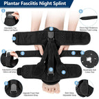 Night splint for plantar fasciitis