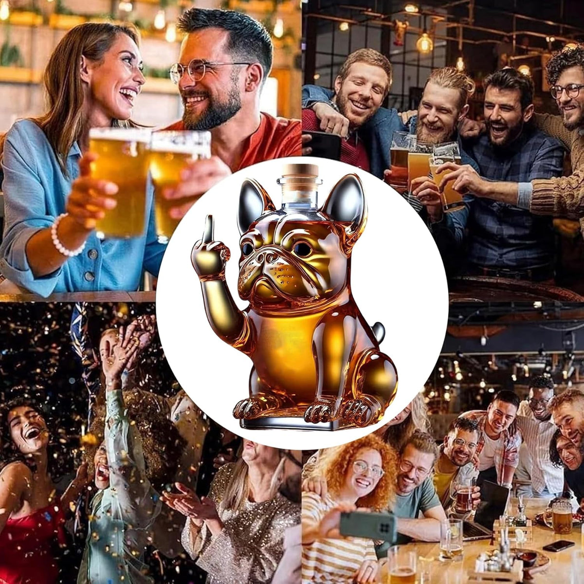 BoozeBuddy – The cheekiest eye-catcher for your home bar!