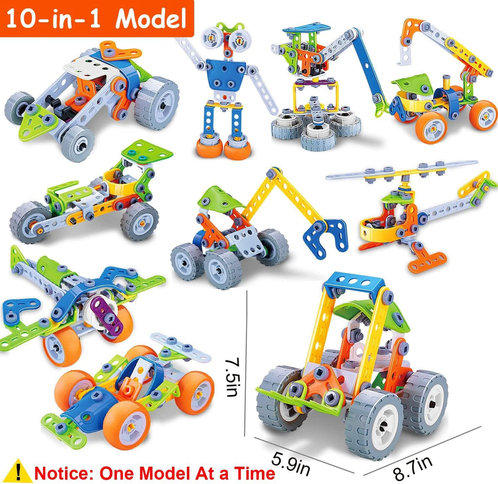 Creative construction set for little architects aged 3 and over