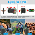 Portable Toilet with Adjustable Height – CampMate
