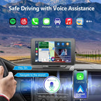 Wireless CarPlay & Android Auto 7" Touch Screen Car Stereo