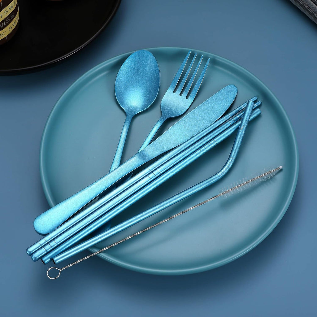 Cutlery Set GoCutlery | 4-piece for on the go | Stainless Steel & BPA-free | With Transport Case