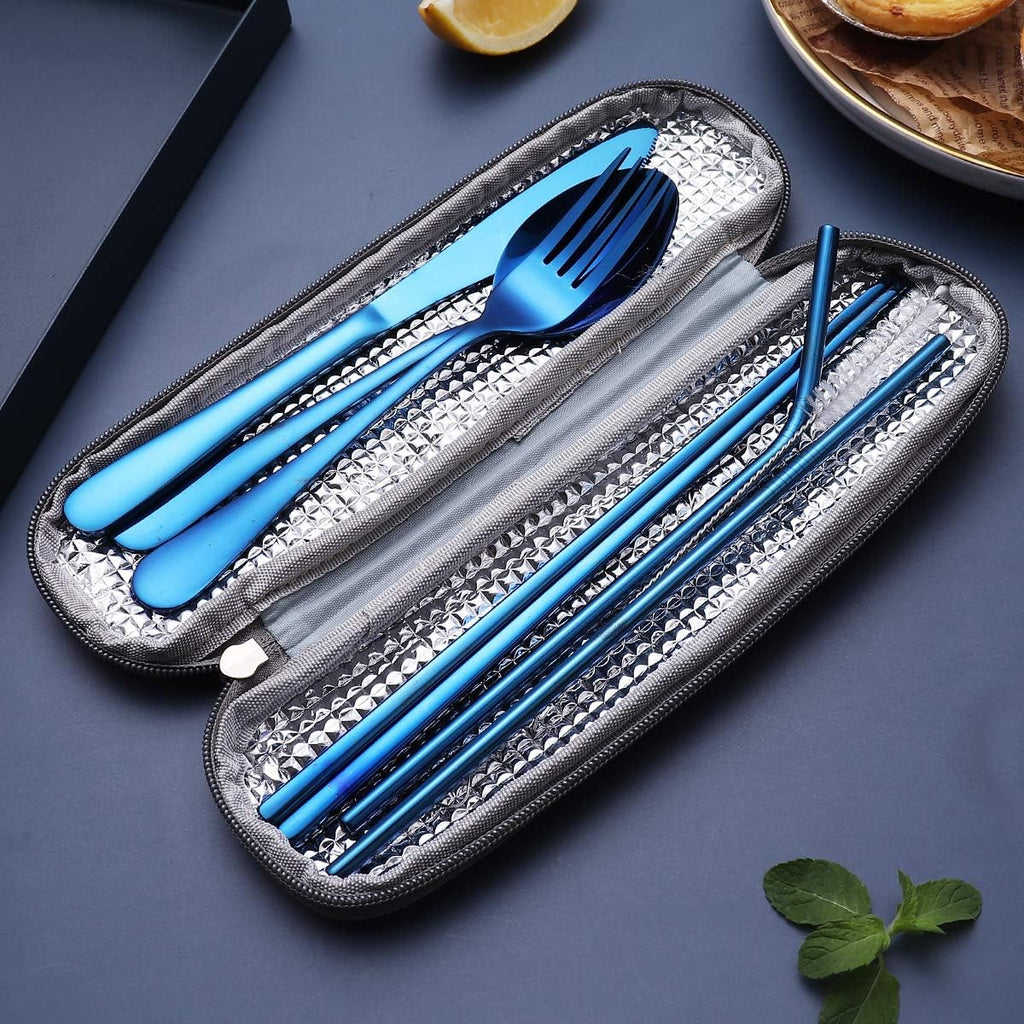 Cutlery Set GoCutlery | 4-piece for on the go | Stainless Steel & BPA-free | With Transport Case