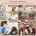 Ultrasonic Jewellery Cleaner 650ml with Watch Holder – ShineMate