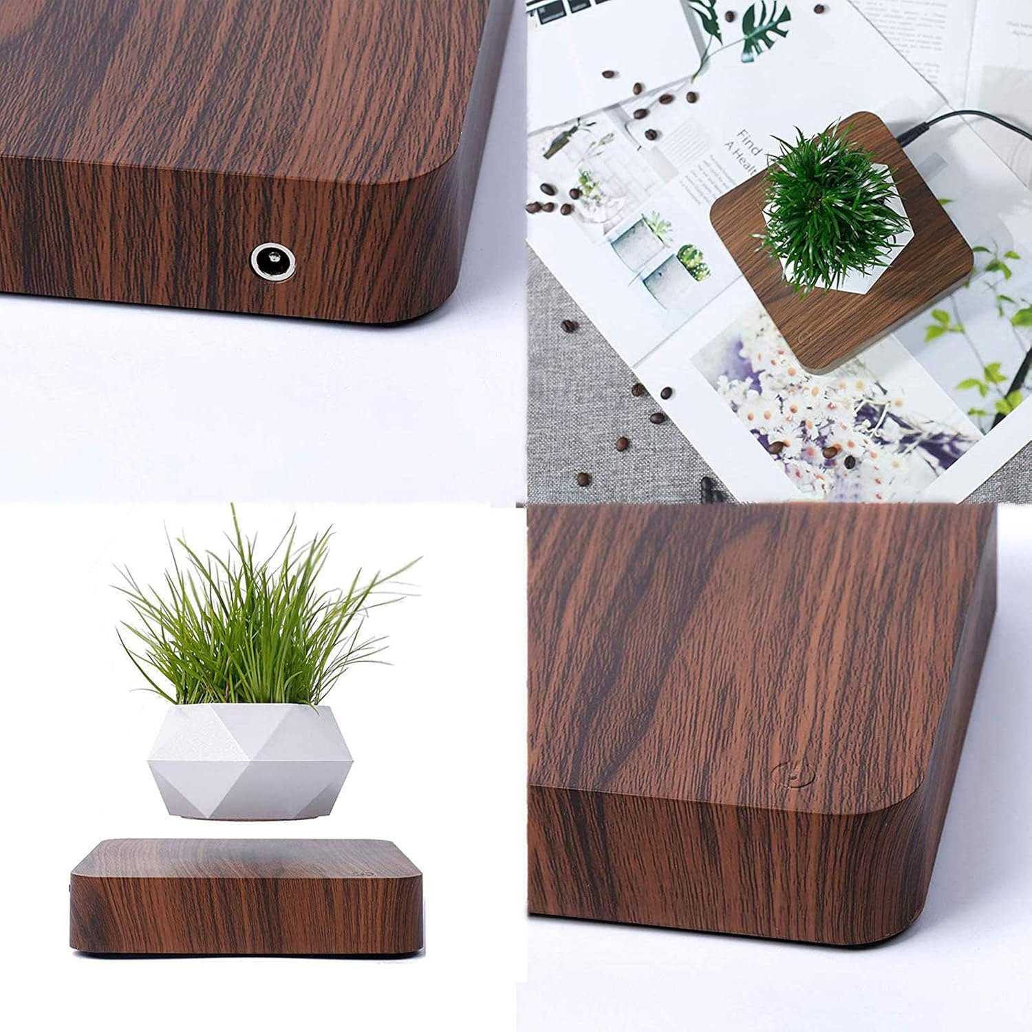 Levitating Plant Pot – Magnetic Floating Planter