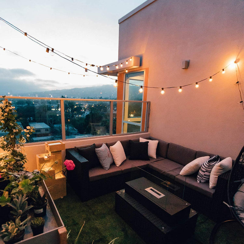 Royaleva Outdoor Dimmable String Lights - 20 ft LED Ambient Lighting