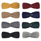 Ribbed Twist Headbands – Boho Design