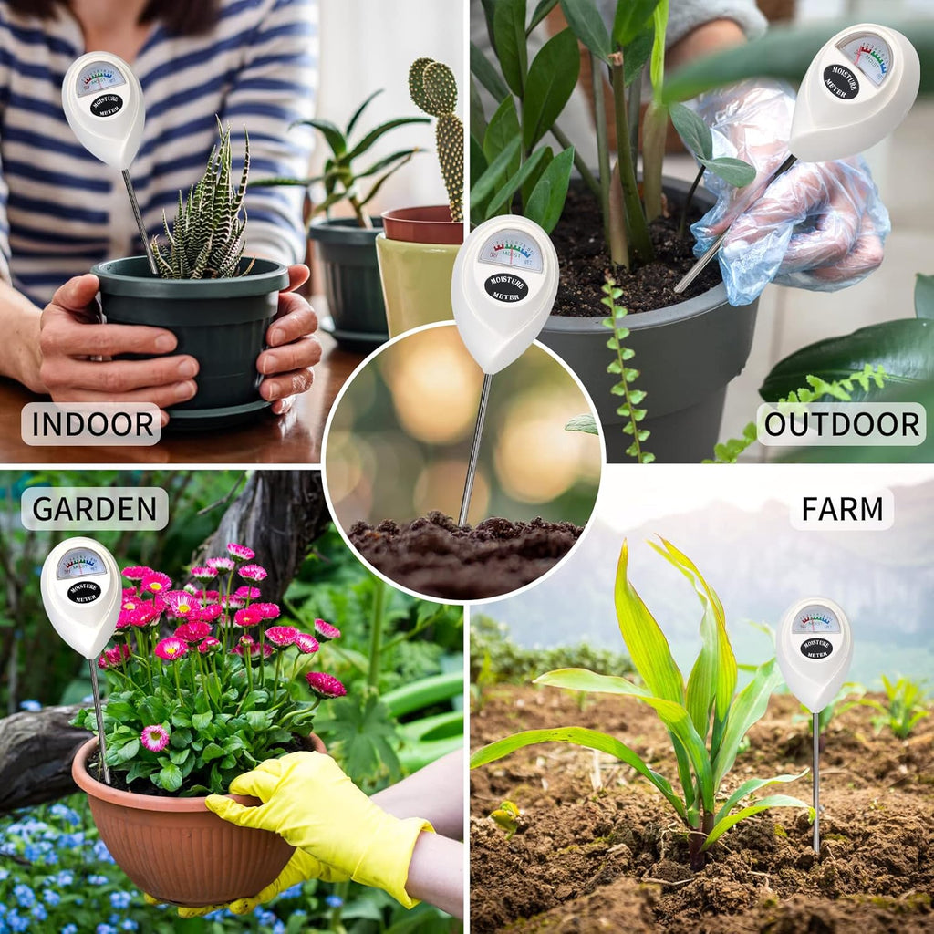 Soil moisture meter for precise moisture measurement in soil – Ideal for plant care