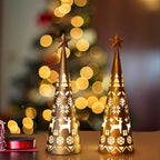 LED Cone Table Decoration Set (2 Pieces) - ShimmerCone