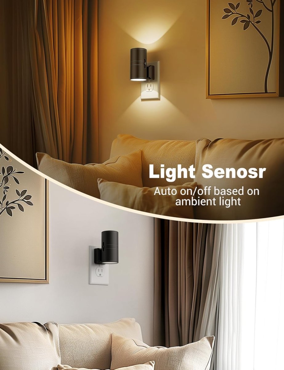 Night light - Dimmable LED bulb - Adjustable brightness - Ideal for bedrooms and corridors