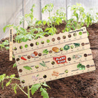 Wood Plant Ruler – Multifunctional Seed Measuring Tool for Garden