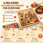Autumn Pearl Painting Kit, Cute Pearl Painting Crafts for Adults
