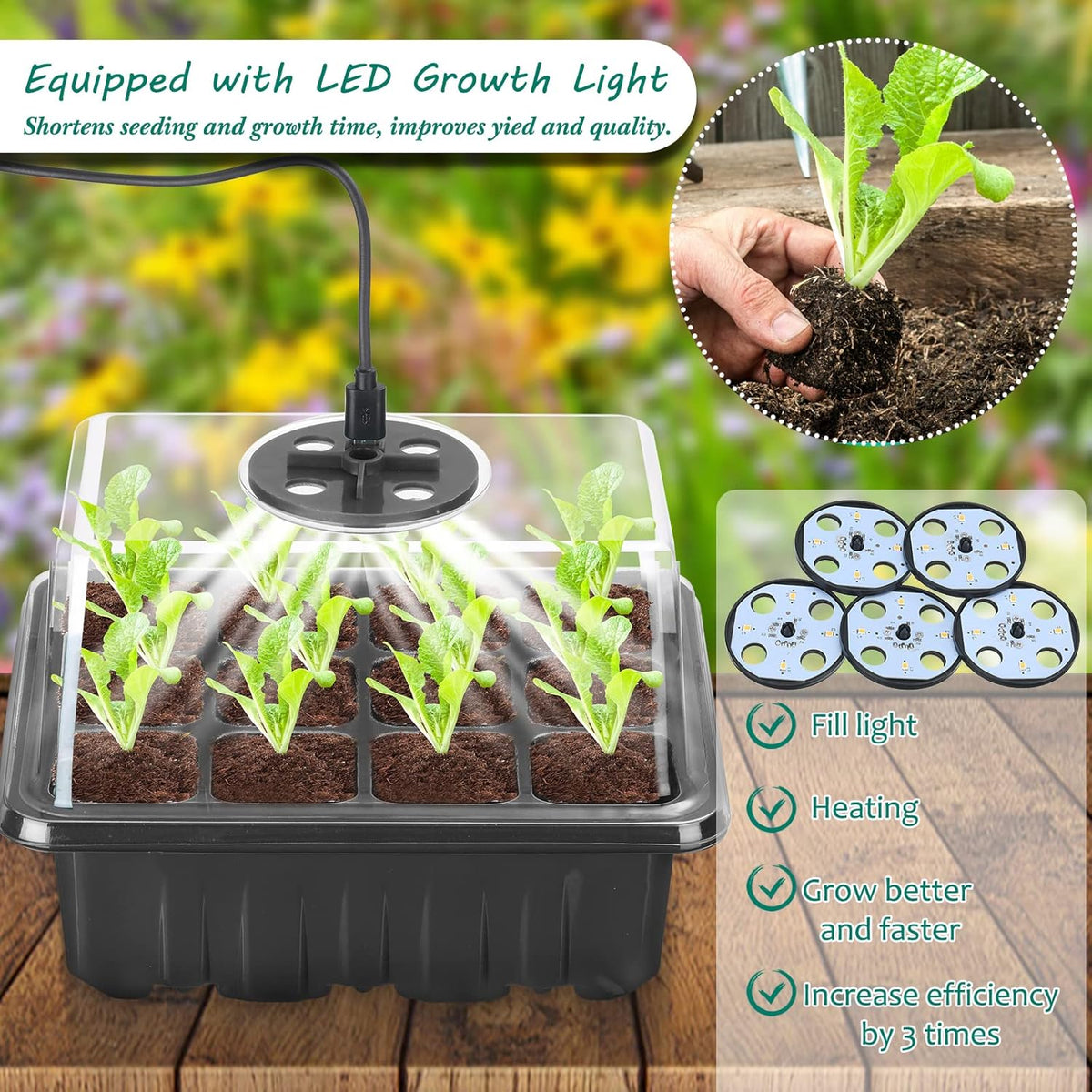 Grow kit with light – Complete set for successful plant cultivation