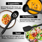 KitchenPro - Silicone Kitchen Utensil Set