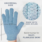 Exfoliating Bath Gloves – Set of 2