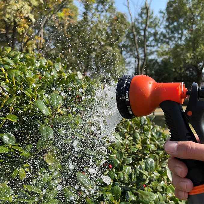 Garden Hose Gun with 7 Functions – Flexible Watering Nozzle for Garden Plants