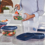 Stackable and leak-free for an organised kitchen