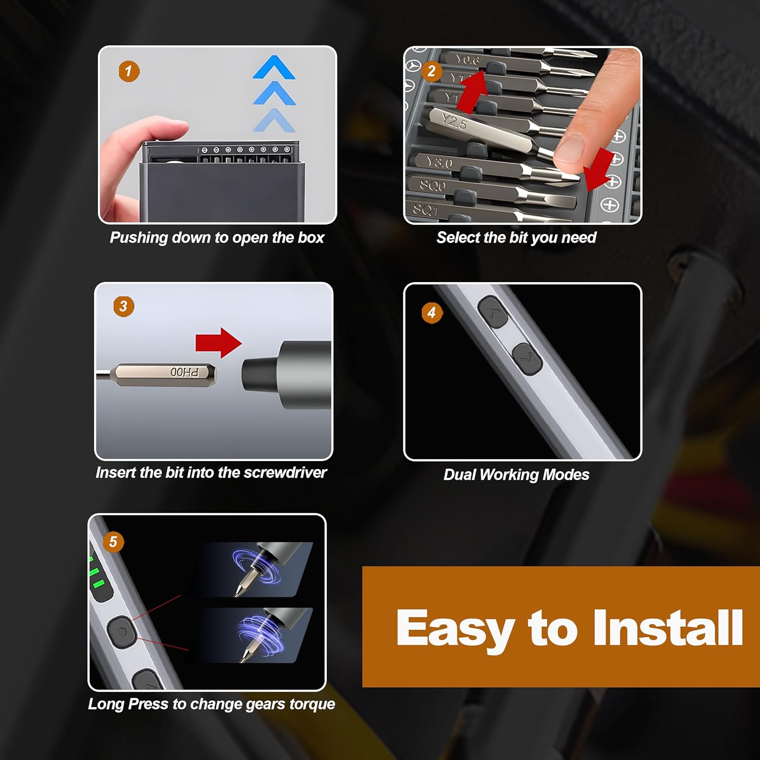 ProFix 68-in-1 Electric Precision Screwdriver Set