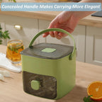 Ice cube tray with lid and waste, ice tray for freezer, flexible ice cube trays
