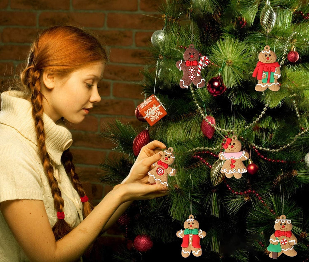 Set of 12 Gingerbread Ornaments - SweetBakes