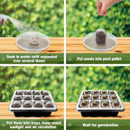 Coconut Fiber Peat Seedling Pellets – Starter for Seed Planting