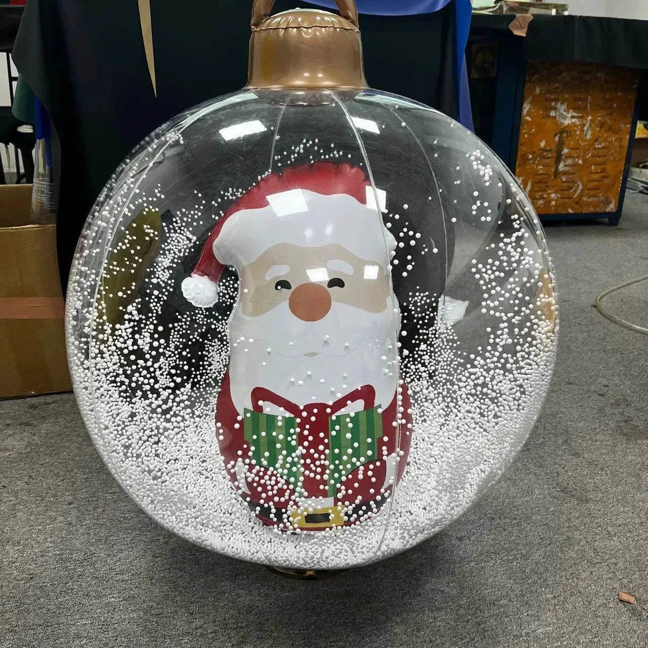 Inflatable Snowman Santa Claus Hanging Christmas Ball decoration