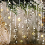 Crystal Christmas Ornaments Set - ShineBright
