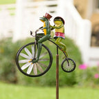 [ 49% OFF] Vintage Bicycle Metal Wind Spinner