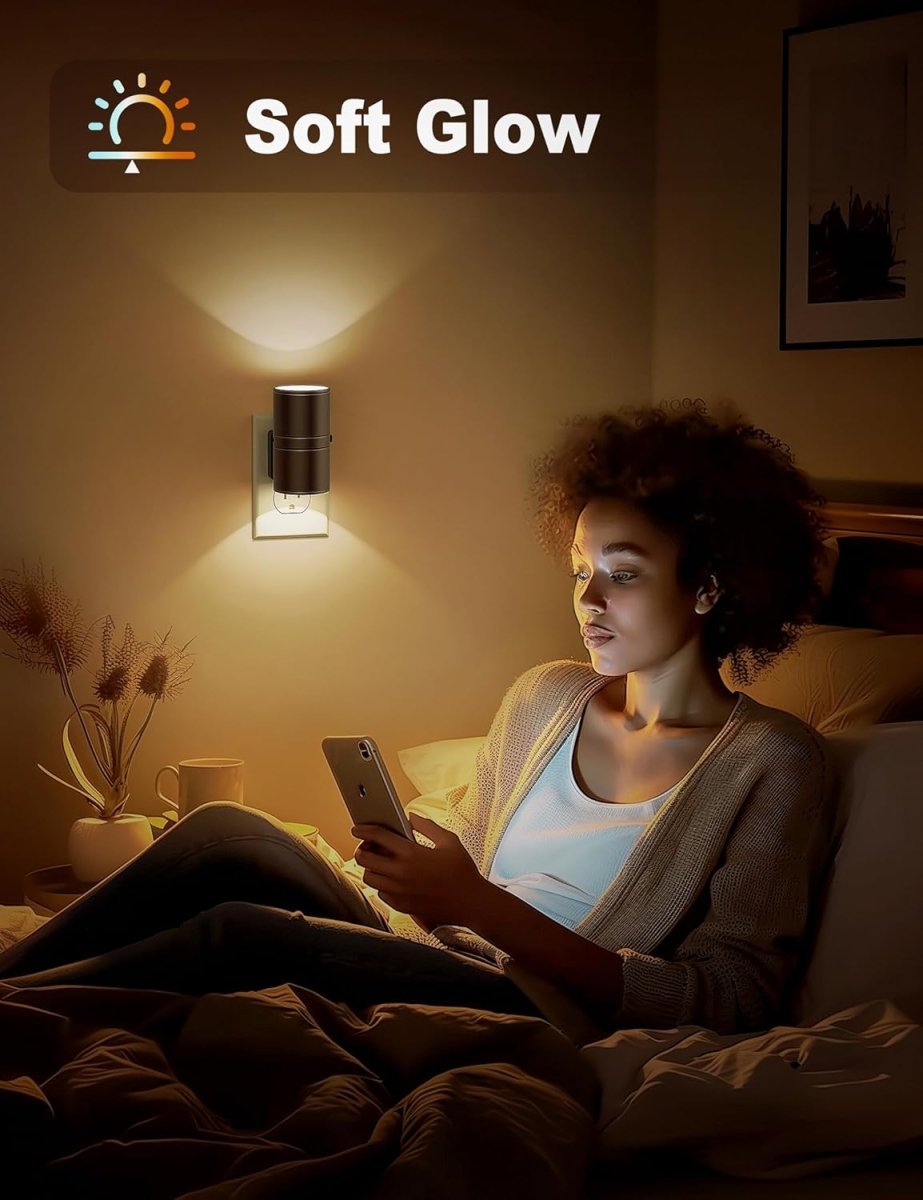 Night light - Dimmable LED bulb - Adjustable brightness - Ideal for bedrooms and corridors