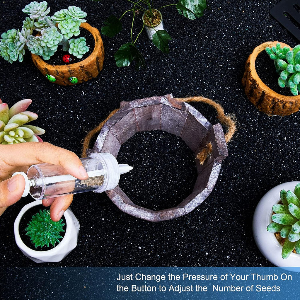 Seed dispenser for precise sowing – Easy to handle seed funnel