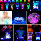 Underwater pool lighting with 10 LEDs