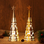 LED Cone Table Decoration Set (2 Pieces) - ShimmerCone