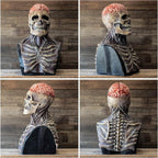Halloween Skull Mask with Brain Detail