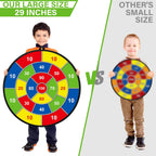 Large Double-Sided Dartboard for Kids – Play, Learn and Relax