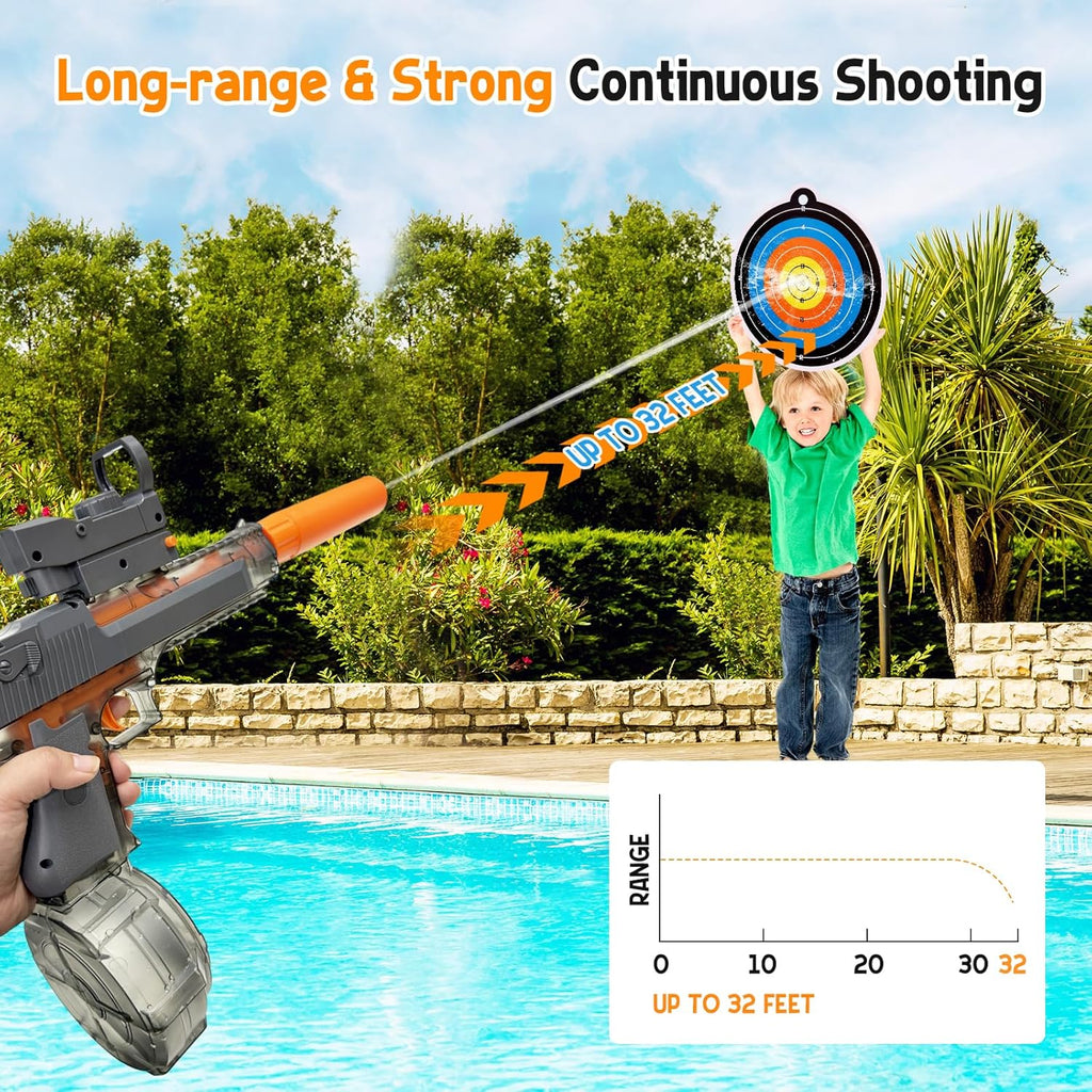 HydroBlitz Elite Electric Water Gun