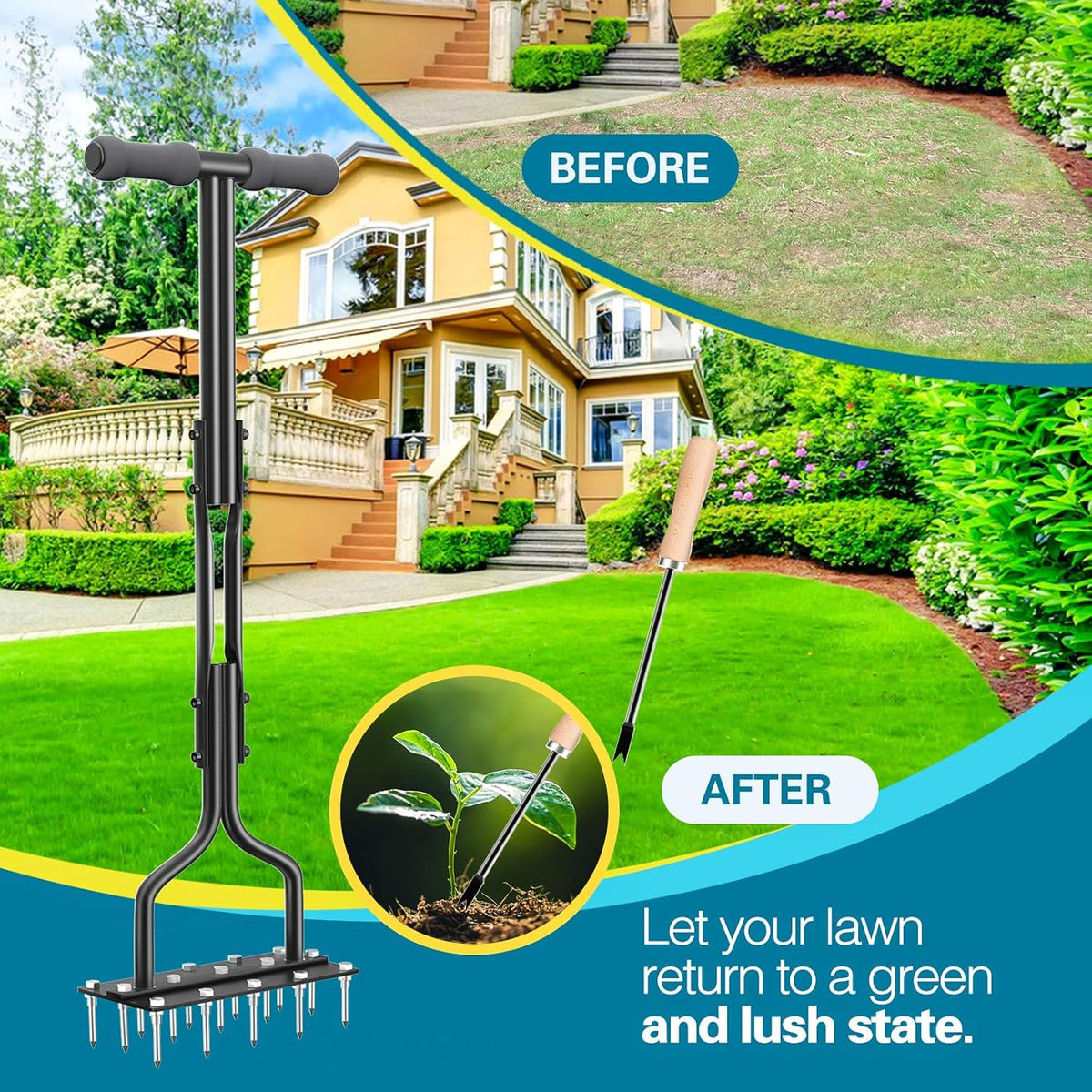 GreenSpike – Revitalize your lawn!