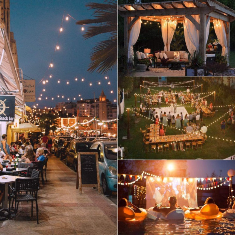 Royaleva Outdoor Dimmable String Lights - 20 ft LED Ambient Lighting