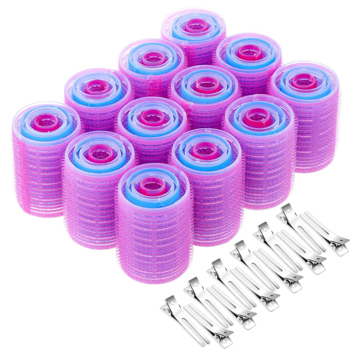 Self-adhesive hair rollers | For voluminous and long-lasting curls